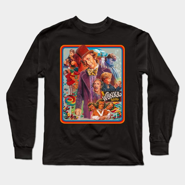 Wonka pure imagination Long Sleeve T-Shirt by Chris Hoffman Art